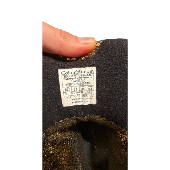 Columbia Mens Bugaboot Black Celsius Omni Heat Infinity Winter Snow Boots 10.5 - Picture 6 of 6